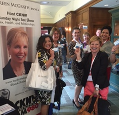 “It’s just as important to moisturize your vagina as it is your face!” at the BC Care Providers Annual Conference at Fairmont Whistler